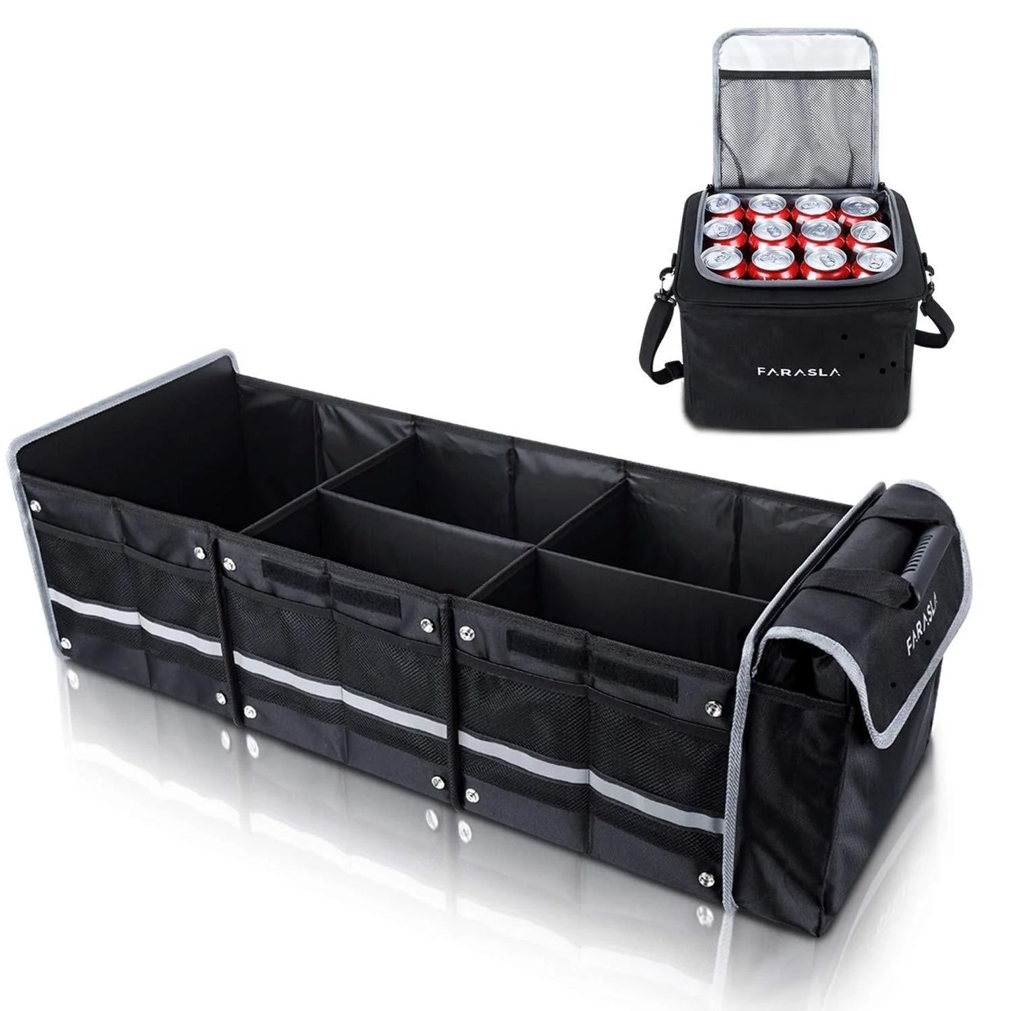 Waterproof Foldable Trunk Organizer For Tesla Model S/X/3/Y/Cybertruck