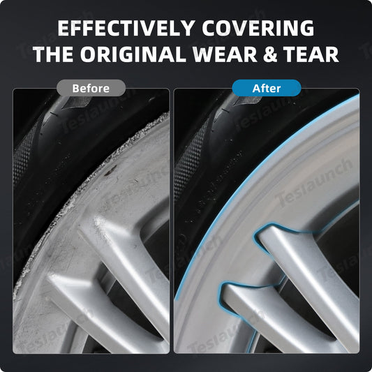 All-in-one Rim Protector for Tesla Model Y 19-inch Gemini Wheel (Cannot be used with the original wheel cover)