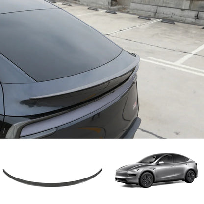 Performance Carbon Fiber Spoiler for Tesla Model Y Juniper 2025+ Glossy Carbon Fiber