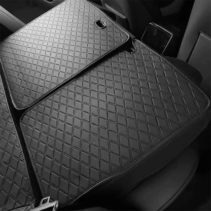 2024 Model 3 Highland Fully Covered Premium Leather Frunk & Trunk Mat for Tesla Trunk Back Mat