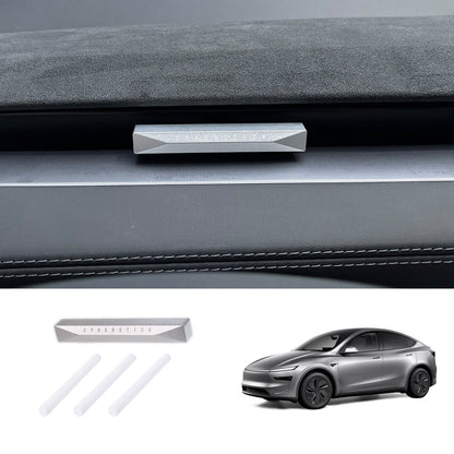 Cybertruck Style Dashboard Air Freshener For Tesla Model Y Juniper 2025+/Model 3 Highland 2024+ Moonlight Silver