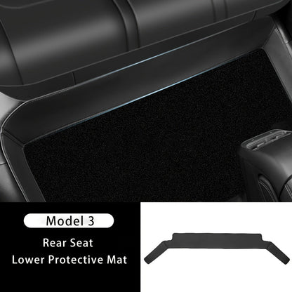 Model 3/Y Rear Seat Lower Protective Mat (Suitable for 2024 Model 3 Highland) Model 3(2017-2023)