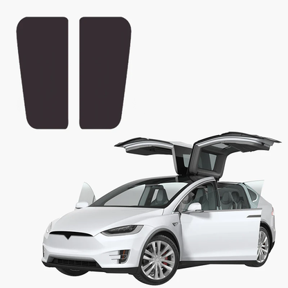 Whole Car Window & Sunroof Covercraft Dense Mesh Sunshade Kit (8 pcs) for Tesla Model X(2015-2020) Car Accesories Wing Window(2 pcs)