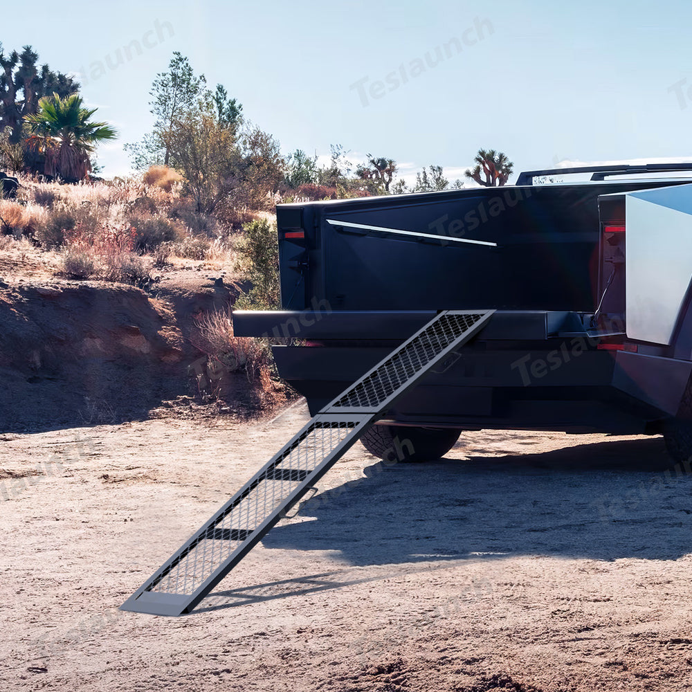 Foldable and Portable Heavy-Duty Steel Loading Ramp for Cybertruck 1 Pc