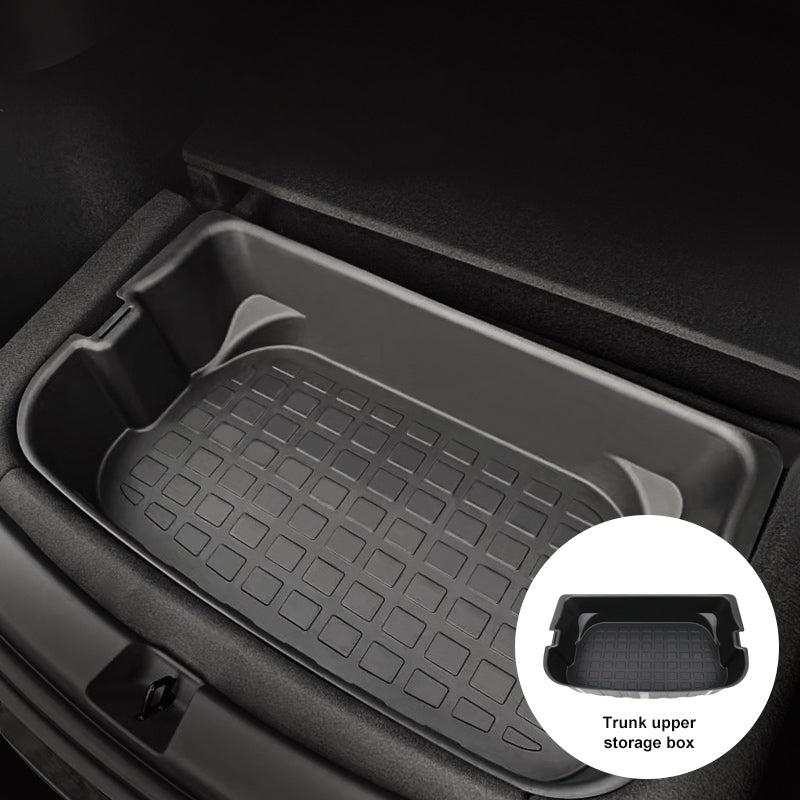 Interior Organizer Set for 2021-2024 Tesla Model Y Rear Trunk Organizer