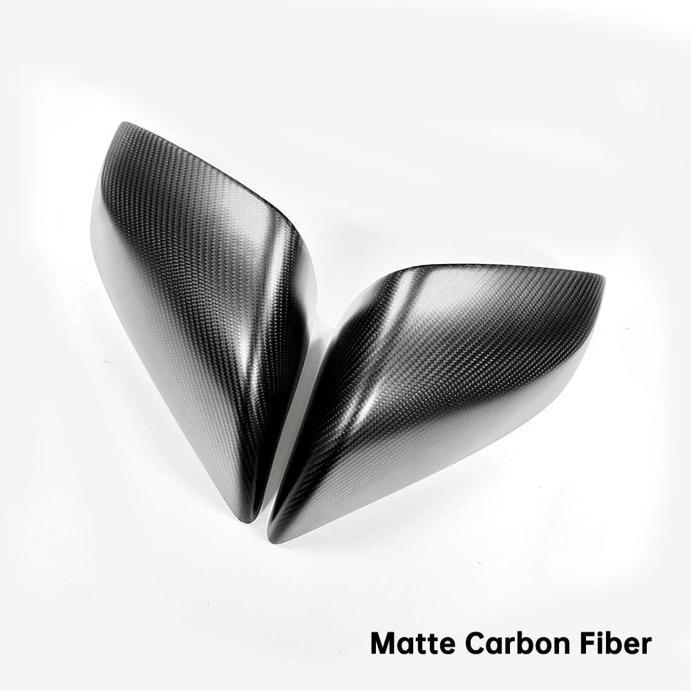 [Real Carbon Fiber] Rear View Mirror Covers For Tesla Model S (1 Pair) (2016-2024)