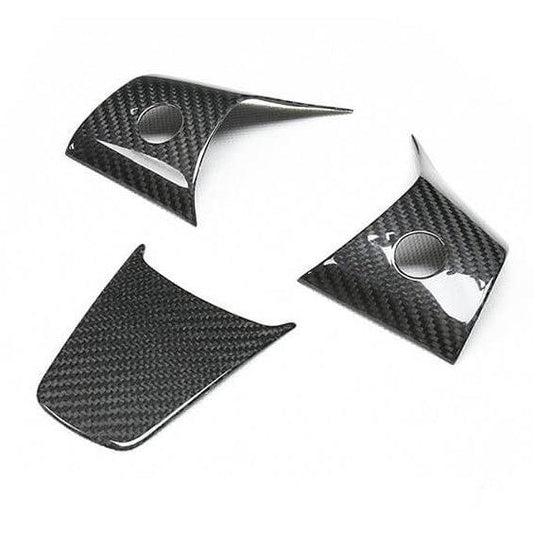 [Real Carbon Fiber] Steering Wheel Cover For Model 3/Y Accessories (2017-2023)