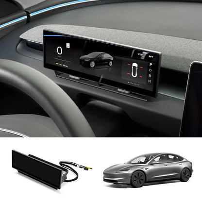 10.88" Large Instrument Cluster Head Up Display for Tesla Model 3/Y/Cybertruck Model 3 Highland (2024+)