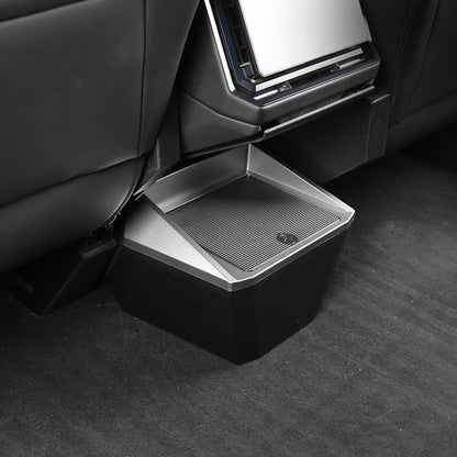 Center Console Floor Organizer for Cybertruck Trash Can