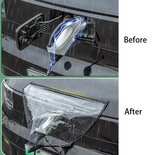 Charging Gun Cover EV Charger Charging Port Magnet Adsorption Waterproof Rainproof Cover For All Car