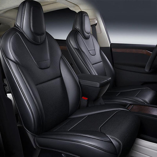 All-Inclusive 2012-2021 5 Seat Tesla Model S Seat Cover Black Choose Color Email the Car Seat Image 10 Days to Produce