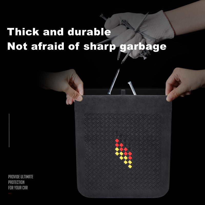 Model 3/Y/S/X Car Trash Can In-Car Garbage Bag Rear Storage Bag