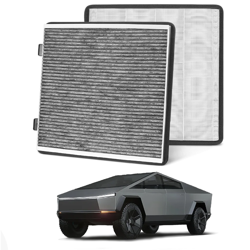 HEPA Air Filter with Activated Carbon for Cybertruck 2 Pcs