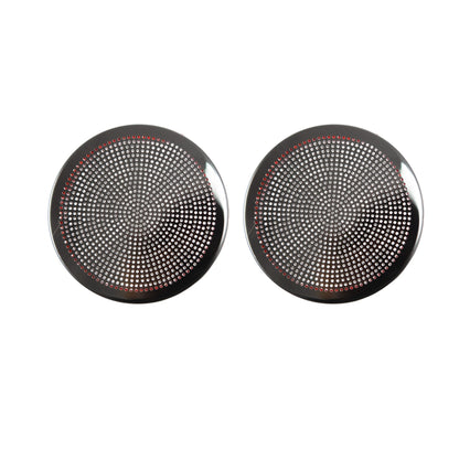 2024 Model 3 Highland Door Speaker Protective Cover Rear Exhaust Air Vent Protective Cover Black Titanium Rear Door Tweeter(2PCS)
