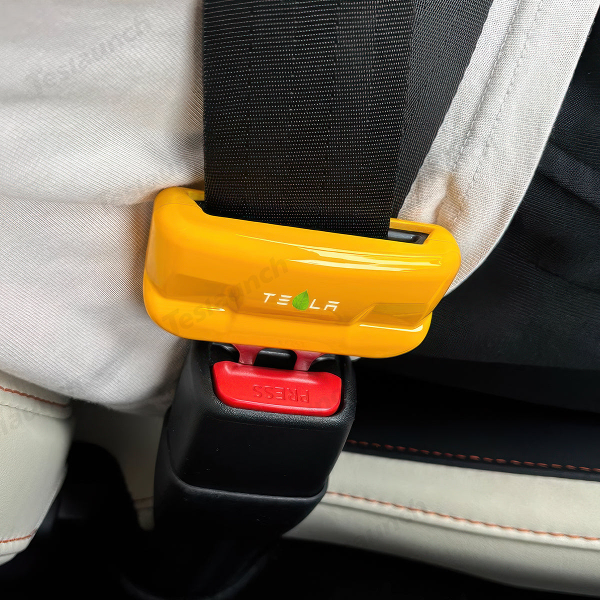 Seat Belt Buckle Cover Set for Tesla Model Y Juniper 2025+