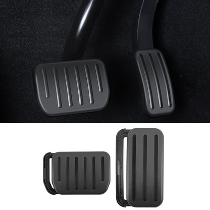 Performance Style Non-Slip Alloy Brake Pedal Cover for Tesla Model 3/Y Frosted Black