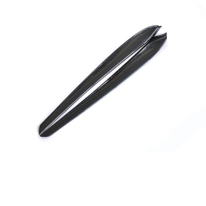 Model 3/Y Door Trim Cover Wrap ABS Matte Carbon Fiber Pattern (2 PCS) for Tesla (2021-2023) Glossy Carbon Fiber