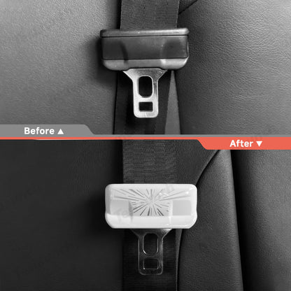 Seat Belt Buckle Cover Set for Tesla Model Y Juniper 2025+