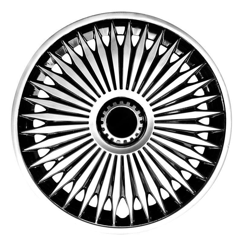 14" Blade Style Wheel Covers Hubcaps for Universal Fit R14 Tire Steel Wheels 4 PCS