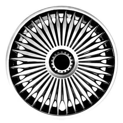 14" Blade Style Wheel Covers Hubcaps for Universal Fit R14 Tire Steel Wheels 4 PCS