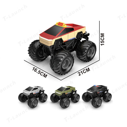 1:20 Scale Cybertruck-Inspired Amphibious RC Toy Car — 4WD Off-Road All-Terrain Truck