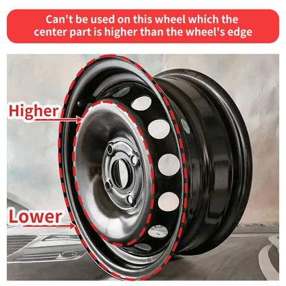 15" Tornado Style Silver Wheel Covers Hubcaps for Universal Fit R15 Tire Steel Wheels 4 PCS