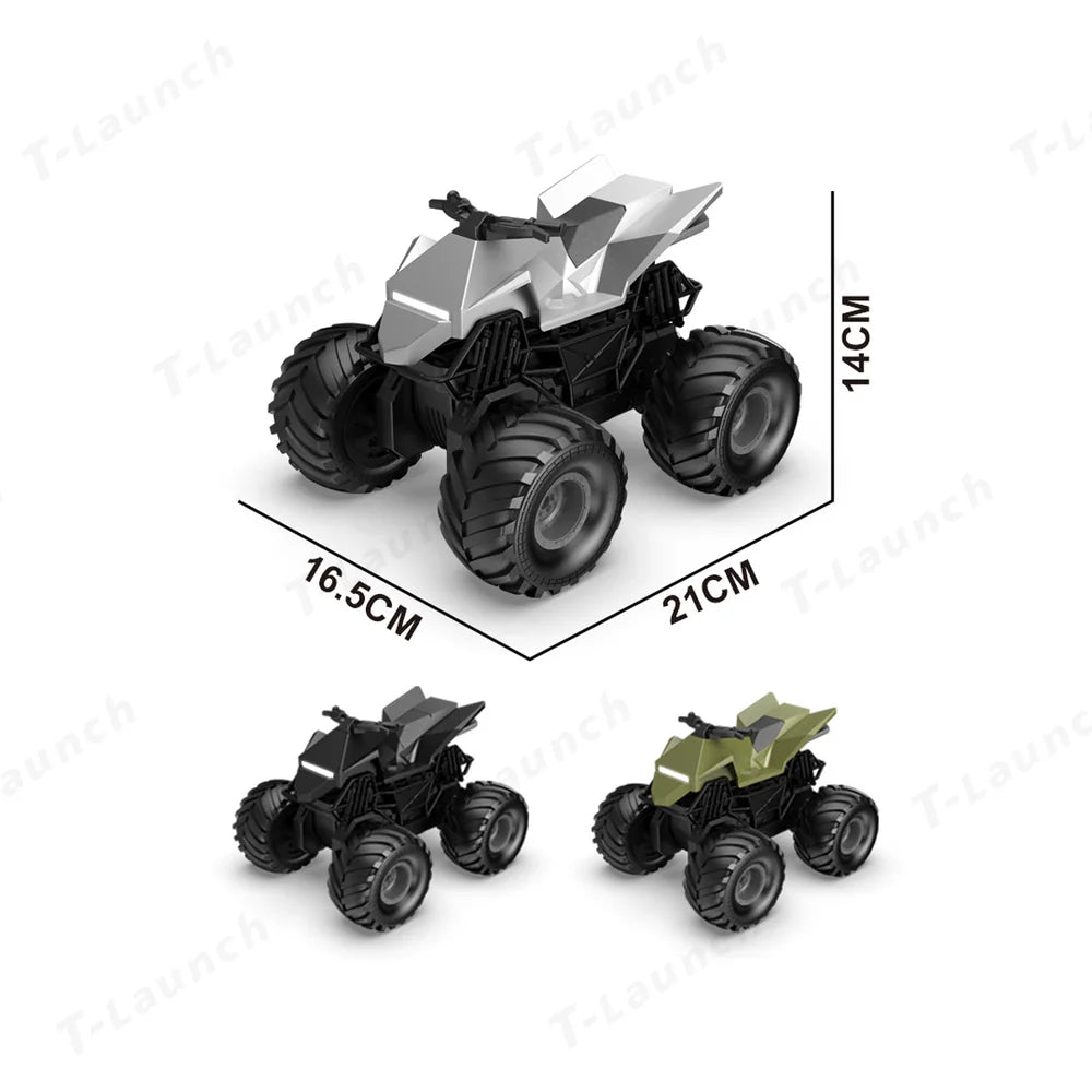 1:20 Scale Cybertruck-Inspired Amphibious RC Toy Car — 4WD Off-Road All-Terrain Truck