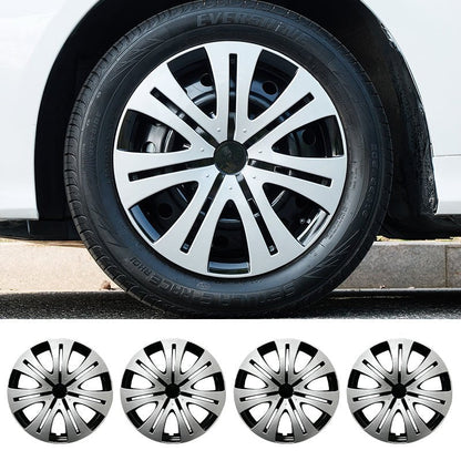 16" Shield Style Wheel Covers Hubcaps for Universal Fit R16 Tire Steel Wheels 4 PCS