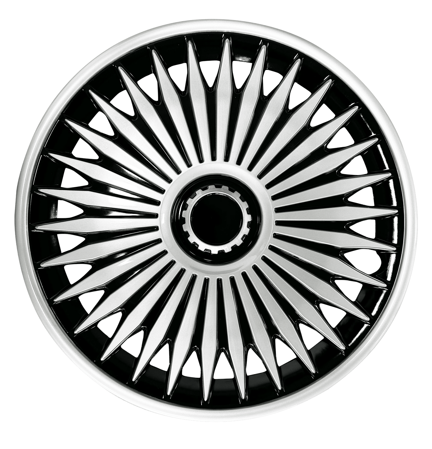 17" Blade Style Wheel Covers Hubcaps for Universal Fit R17 Tire Steel Wheels 4 PCS