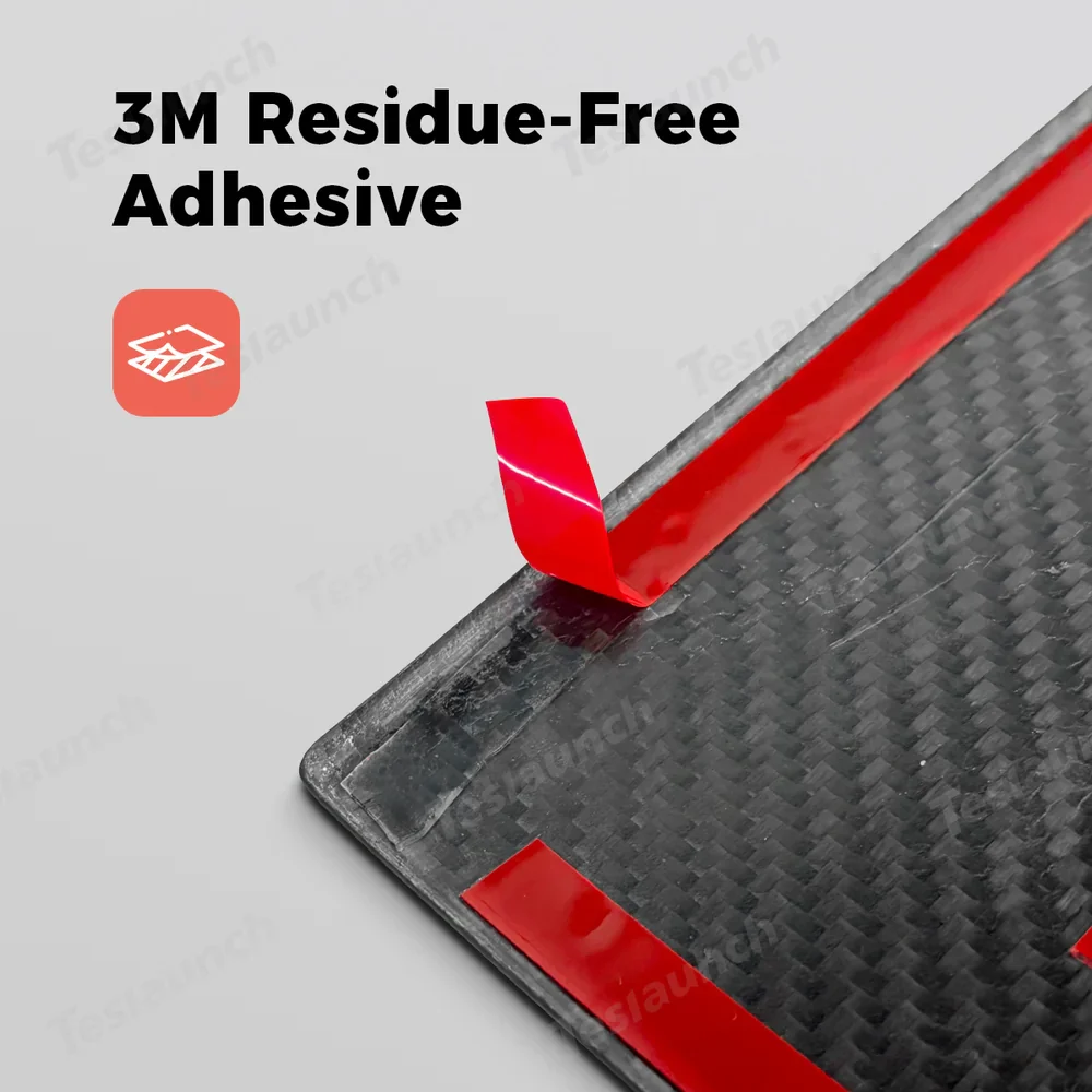 [Real Carbon Fiber] Steering Wheel Trim Cover Kit for Tesla Model Y Juniper 2025+