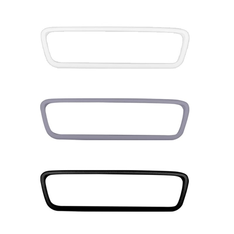 Model3/Y Inner Rearview Mirror Protective Cover Silicone Frame for Tesla Black
