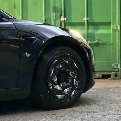 18' 19' Hub Caps Custom Stickers For Tesla Model 3 Y