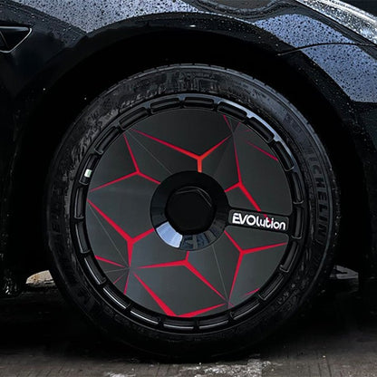 18' 19' Hub Caps Custom Stickers For Tesla Model 3 Y