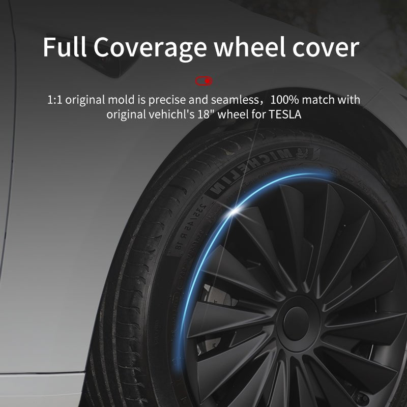 18'' NEW Blade Style Wheel Cover for Tesla Model 3 Highland 2023-2025 Year