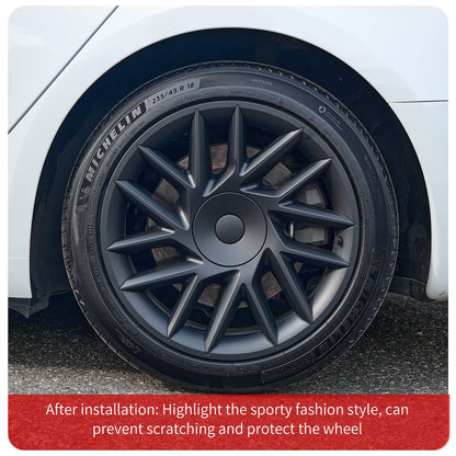 18'' Sporty Style Wheel Cover for Tesla Model 3 Highland 2023-2025 Year