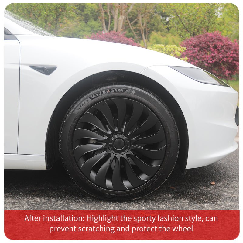 18'' NEW Strom Style Wheel Cover for Tesla Model 3 Highland 2023-2025 Year