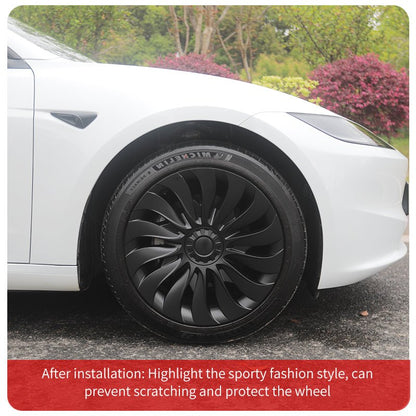 18'' NEW Strom Style Wheel Cover for Tesla Model 3 Highland 2023-2025 Year