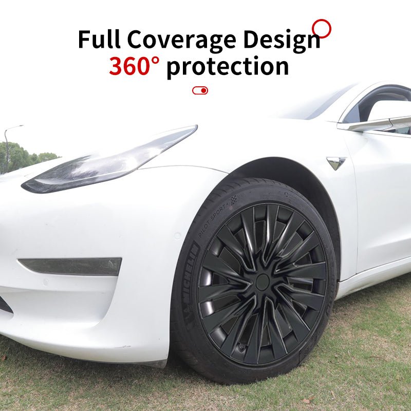 18'' Turbine Style Wheel Cover Hubcap for Tesla Model 3 Highland 2023-2025 Year