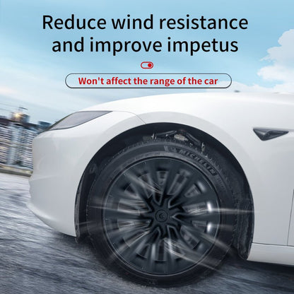 18'' Turbine Style Wheel Cover Hubcap for Tesla Model 3 Highland 2023-2025 Year