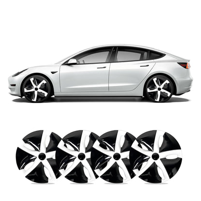 Model 3 18'' Aero Wheels Cover Hubcaps Replacement 4PCS for Tesla (2017-2023)