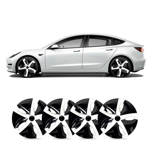 Model 3 18'' Aero Wheels Cover Hubcaps Replacement 4PCS for Tesla (2017-2023)