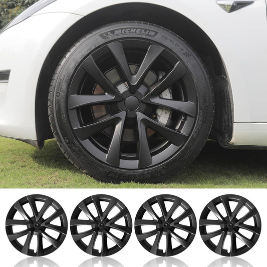 18 Inch Arachnid Style Wheel Cover Hubcaps For TESLA Model 3 2017-2023