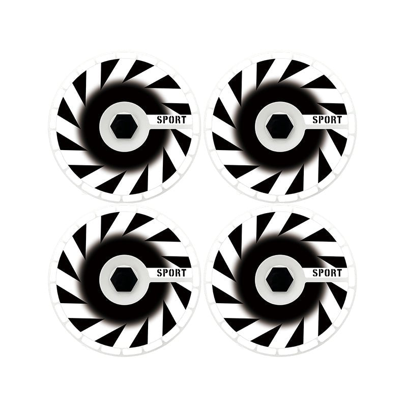 19" & 20" Personalized Graphics Aerodisc Full Coverage Wheel Covers for Tesla Model 3/Y/S/X Vehicles