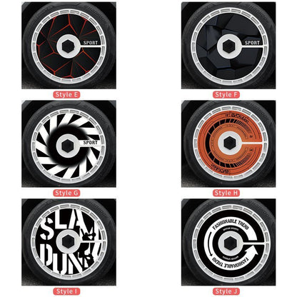 19" & 20" Personalized Graphics Aerodisc Full Coverage Wheel Covers for Tesla Model 3/Y/S/X Vehicles