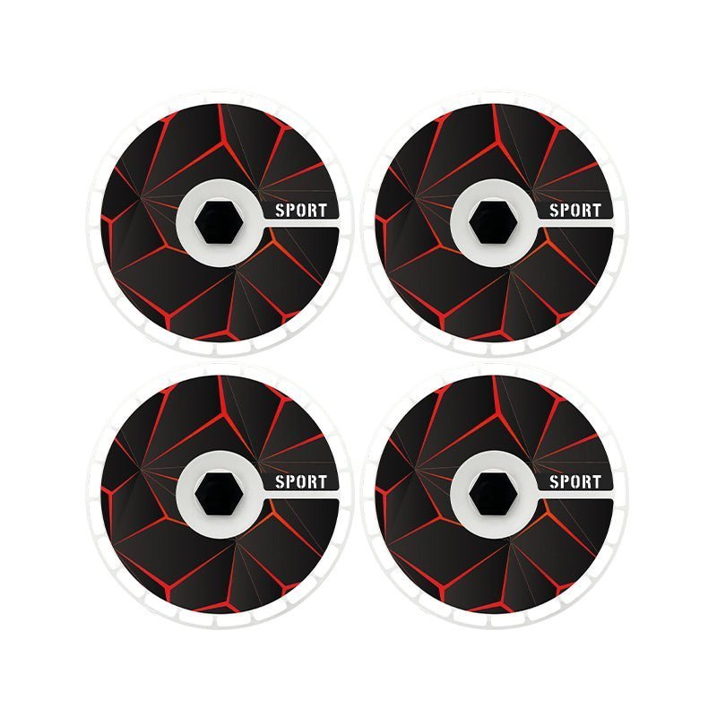 19" & 20" Personalized Graphics Aerodisc Full Coverage Wheel Covers for Tesla Model 3/Y/S/X Vehicles