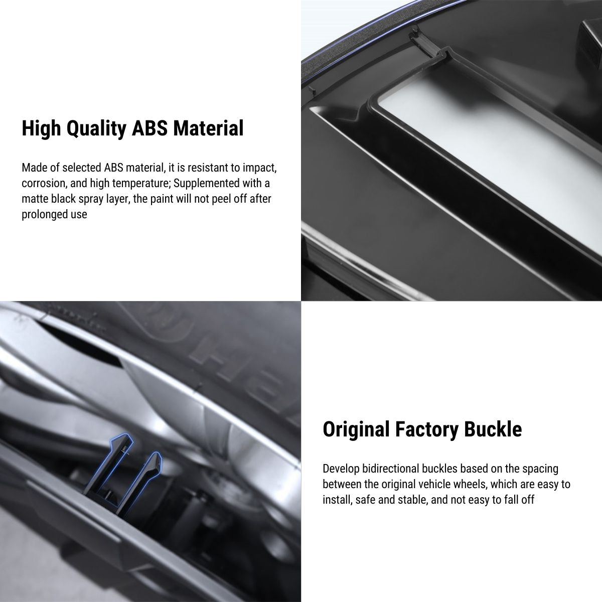 19' Wheel Covers Cybertruck Style for Tesla Model Y (4PCS)