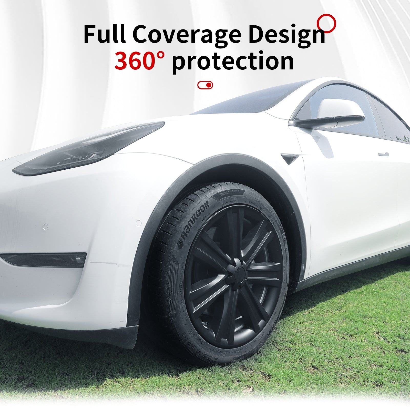 19'' Arachnid Style Wheel Cover for Tesla Model S/Y