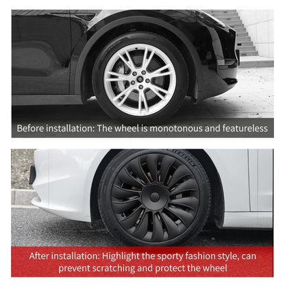 19'' Classic Storm Style Wheel Cover for Tesla Model Y 2020-2024 Year