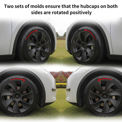 19'' Cyclone Style Wheel Cover for Tesla Model Y 2020-2024 Year