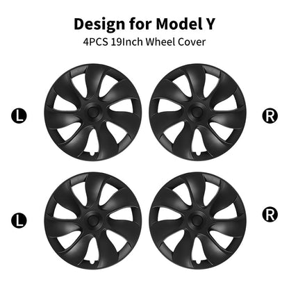 19'' Cyclone Style Wheel Cover for Tesla Model Y 2020-2024 Year
